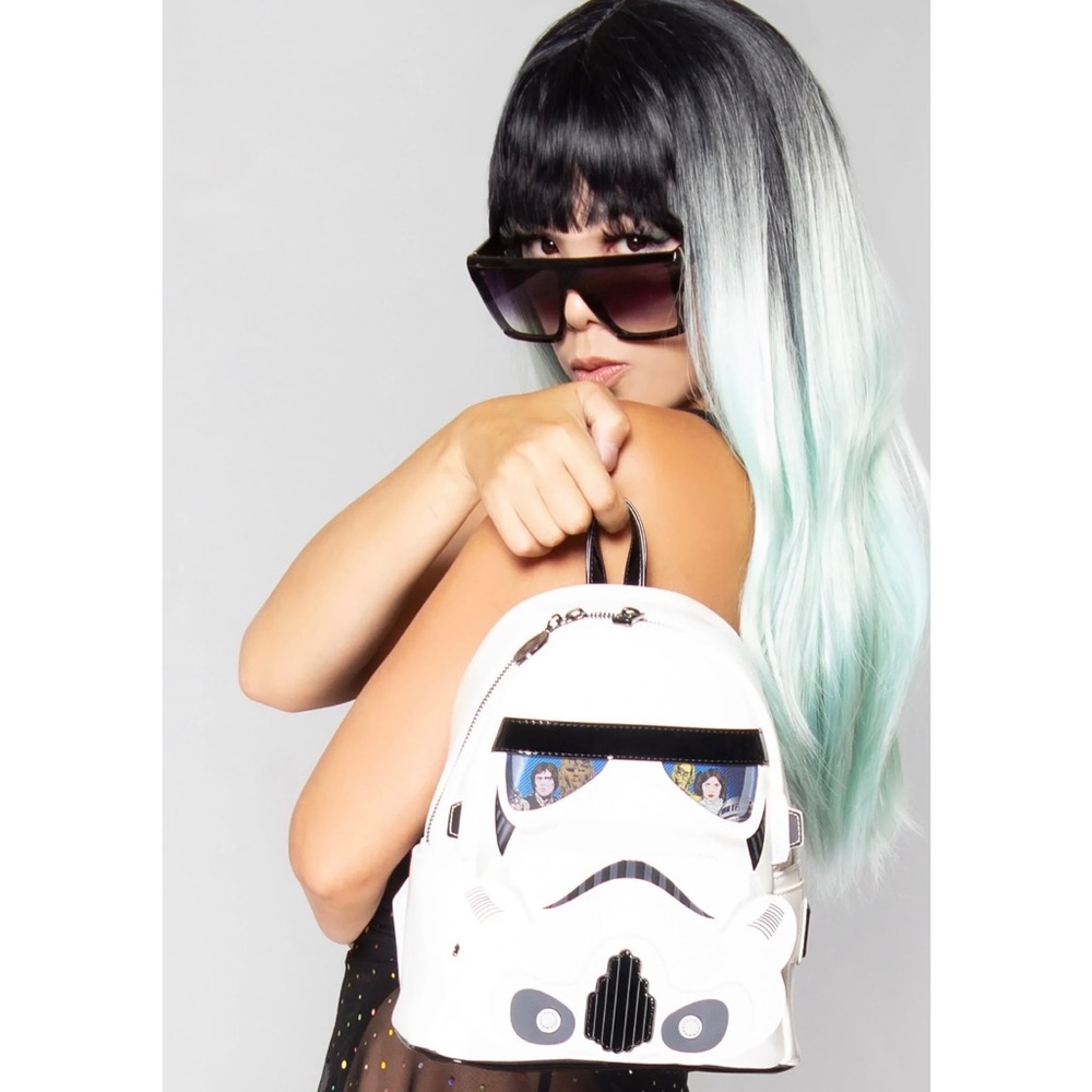 NWT X Star Wars Stormtrooper Lenticular Mini Backpack